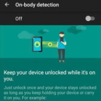 on-body detection